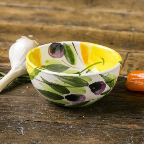 Lemons and Olive Tapas Bowl (Set of 4) - Image 2