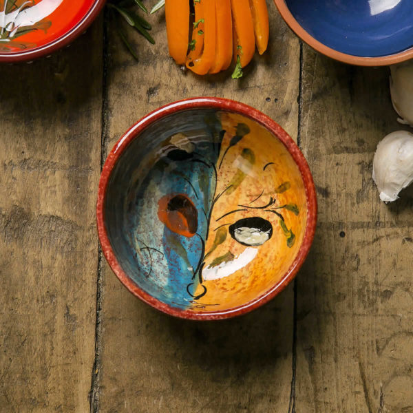 Vintage Olive Tapas Bowl (Set of 4)