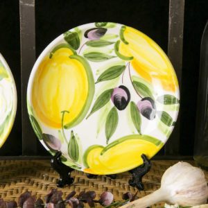 Lemons and Olives Tapas Plate (Set of 4)