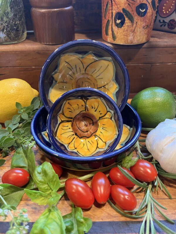 Girasol Condiment Bowl Set