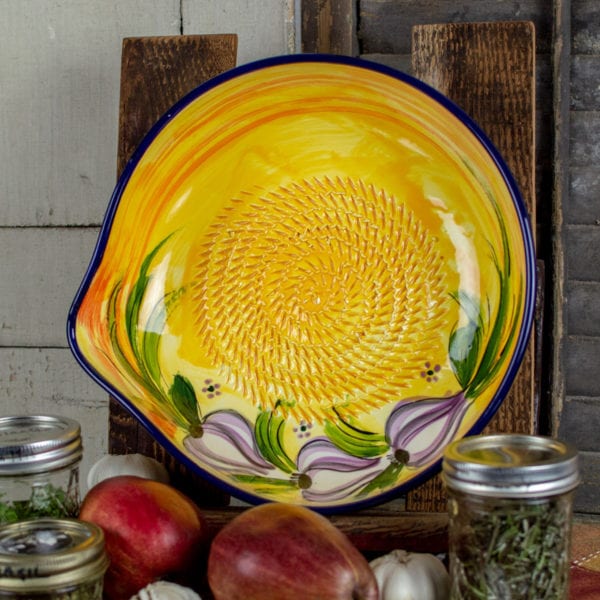 Ajo Spanish For Garlic Grater Bowl