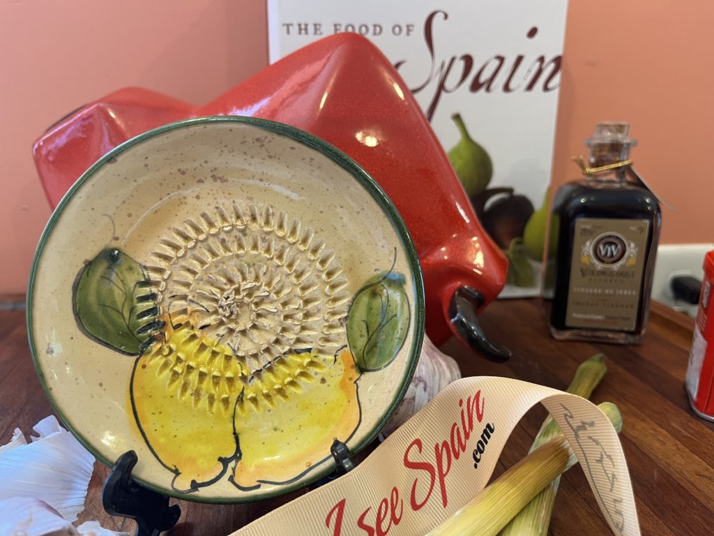 Grater Plate I See Spain Handcrafted Spanish Grater Plates