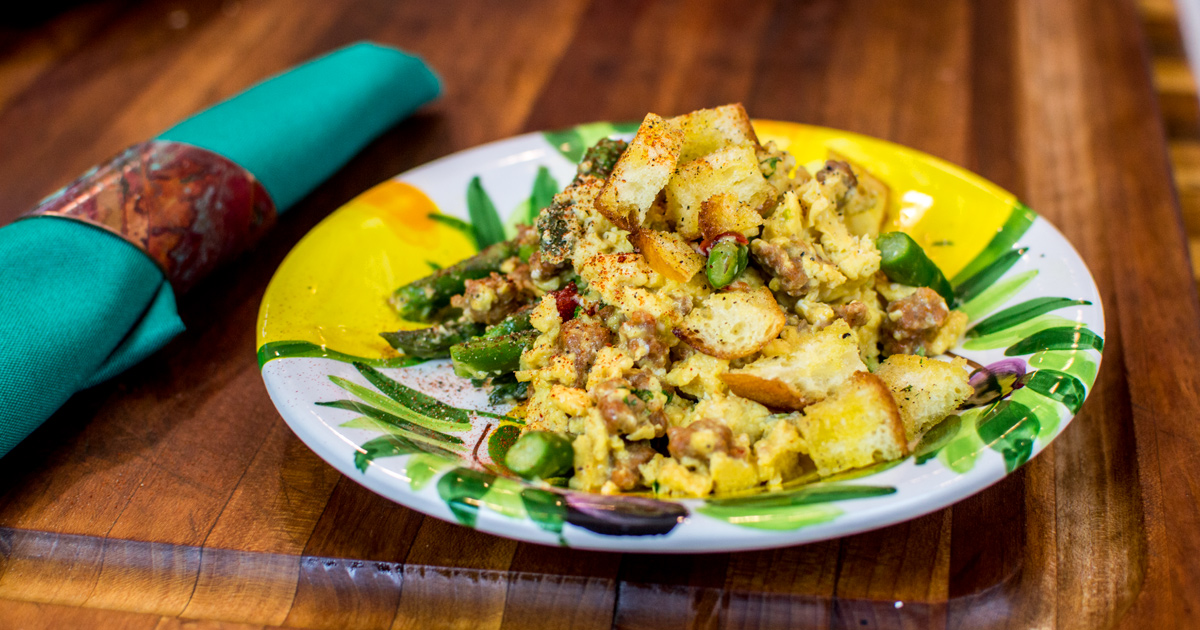 Spanish Asparagus Revueltos I See Spain Handcrafted Spanish Grater