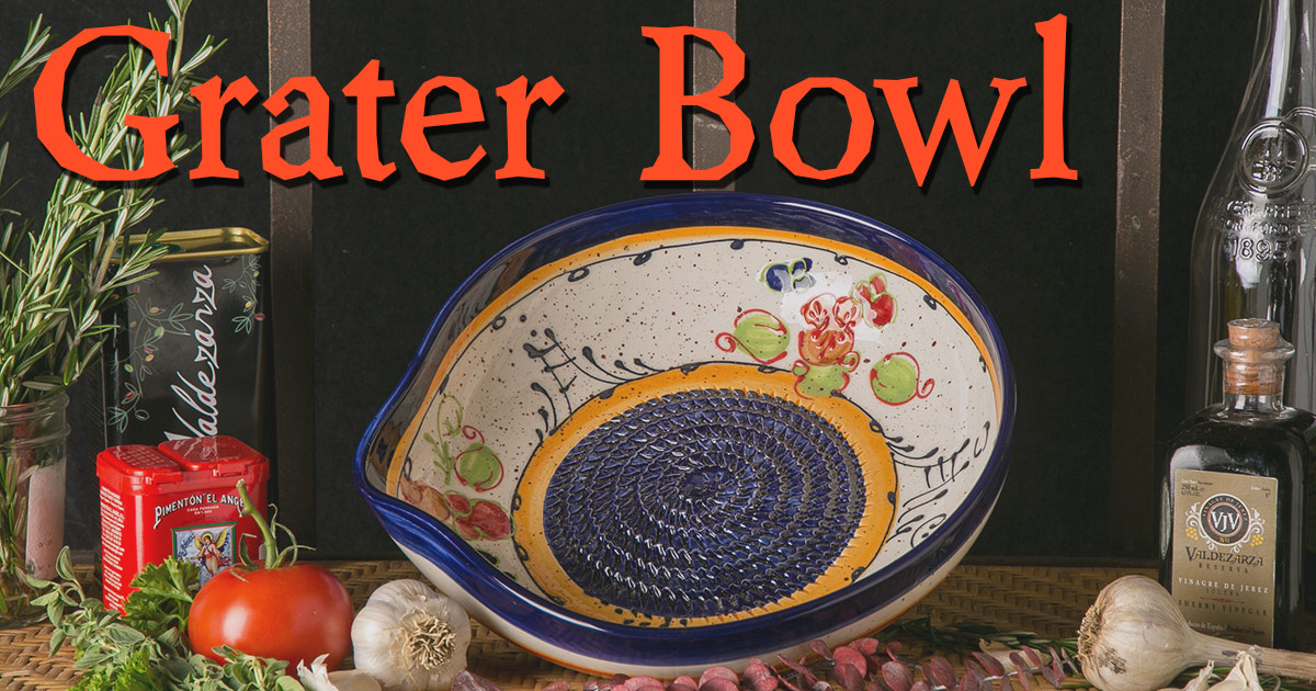 Recipe Index I See Spain Handcrafted Spanish Grater Plates