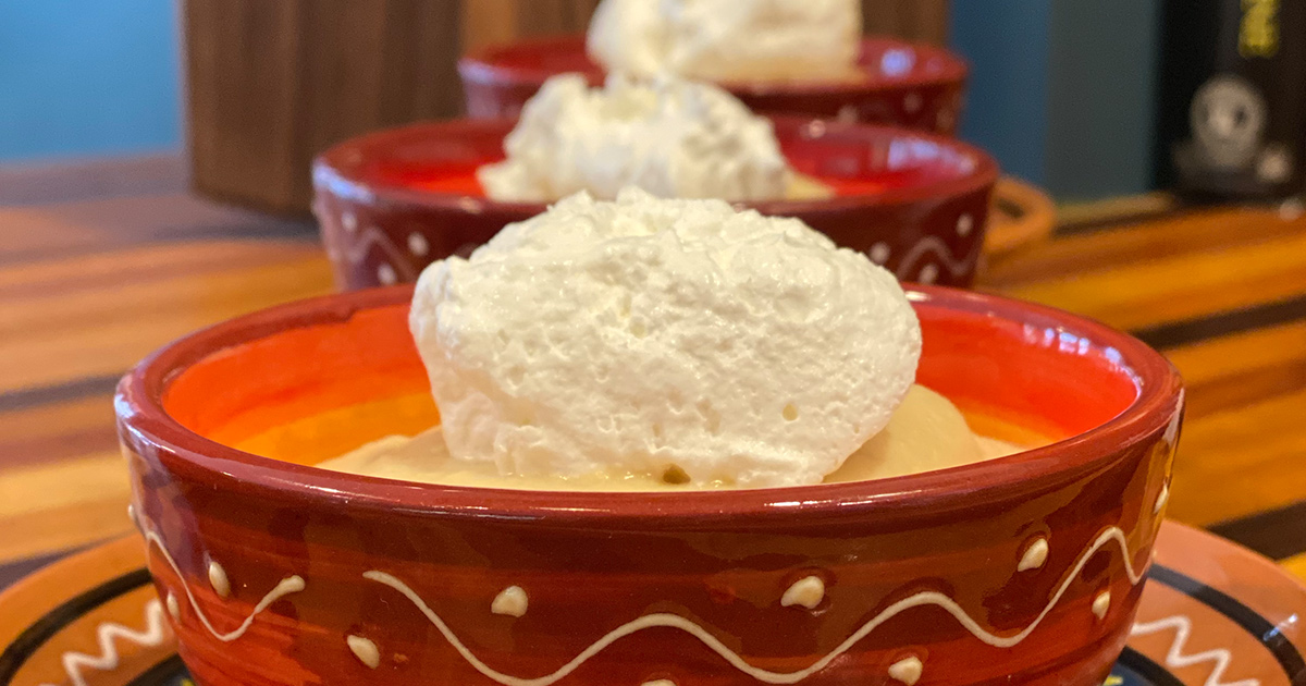 Butterscotch Pudding I See Spain Handcrafted Spanish Grater Plates